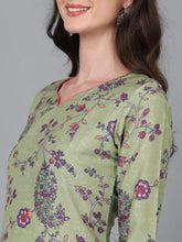 Women Poly Silk Abstract-VCK8788